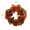 16&#x22; Multi-Colored Maple Leaf Wreath by Floral Home&#xAE;